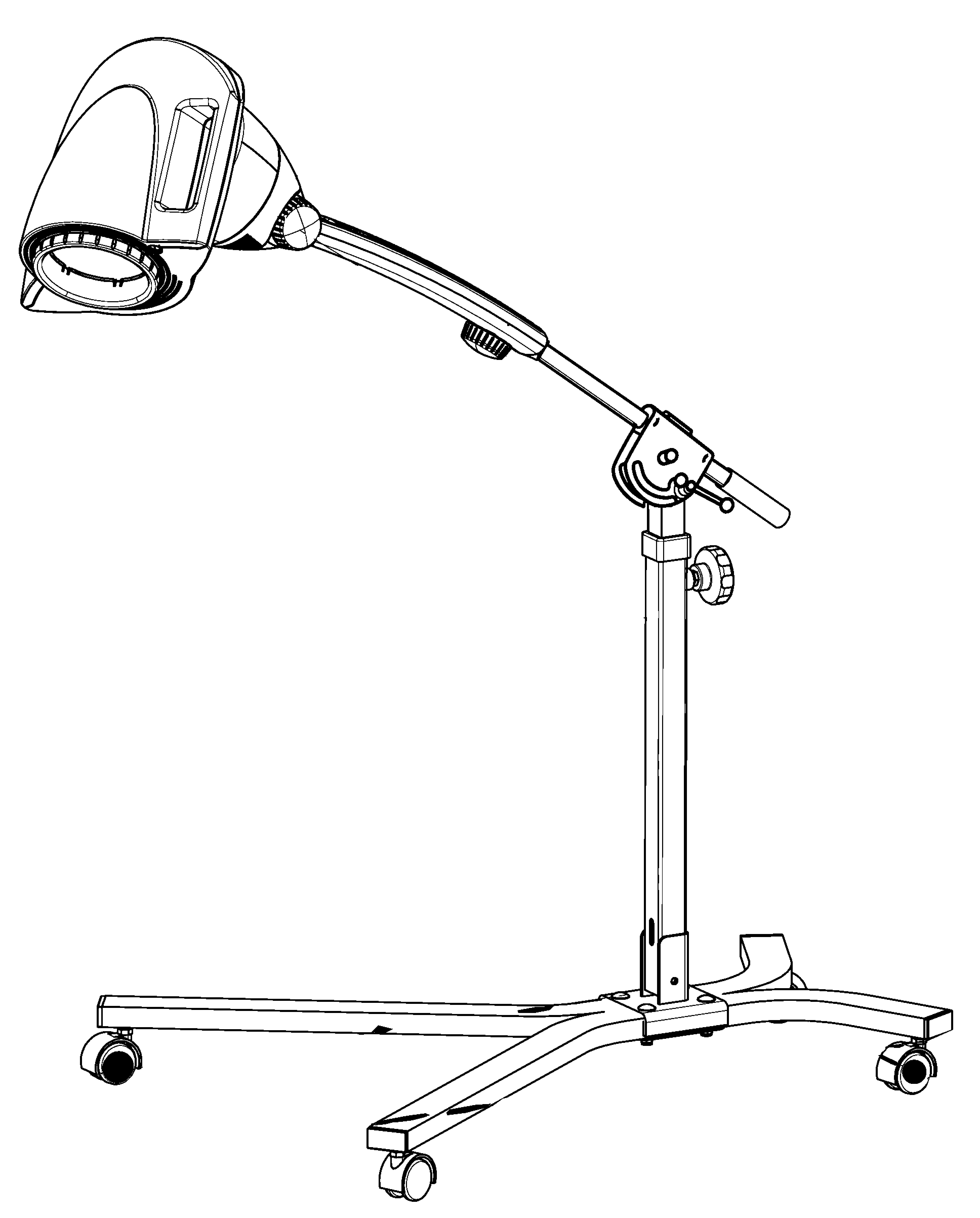 Technical draw of stand